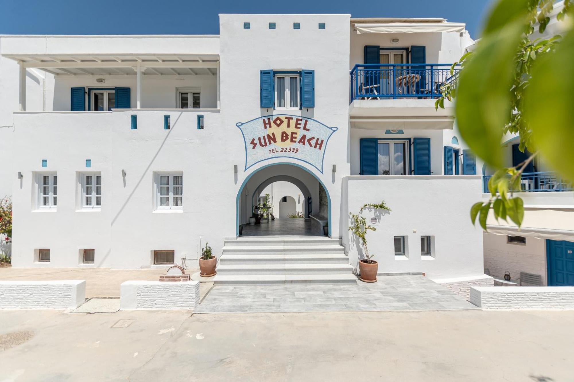 Sun Beach Hotel Naxos City 外观 照片